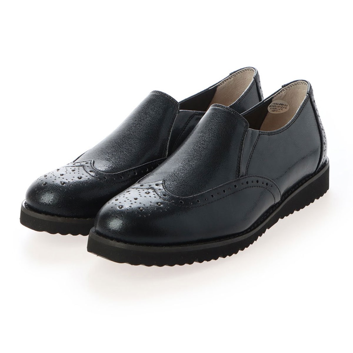 モデロ Modello 小さなスタッズ金具でおしゃれ度up カジュアルファッションにおすすめ マニッシュシューズ Dml5015 23 0 Black ウィメンズ Madras マドラス公式サイト オンラインショップ 靴メーカー直営公式通販
