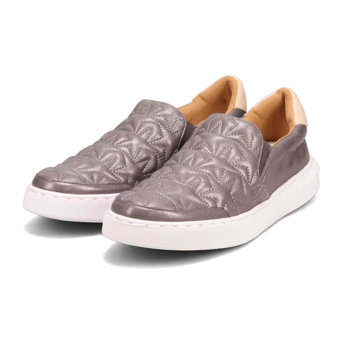 モデロ MODELLO 軽量スリッポンスニーカー  DML6042A GRAY-M 23.0