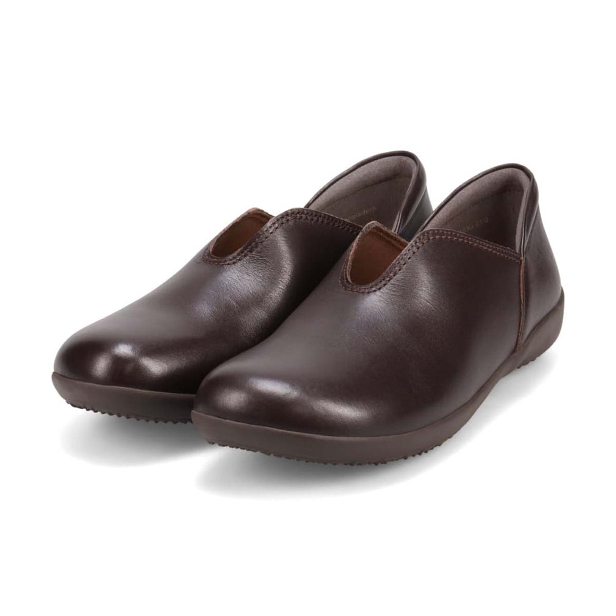 モデロ MODELLO  Vカット・ソフトオブリーク カジュアルシューズ DML7103G D-BROWN 23.0