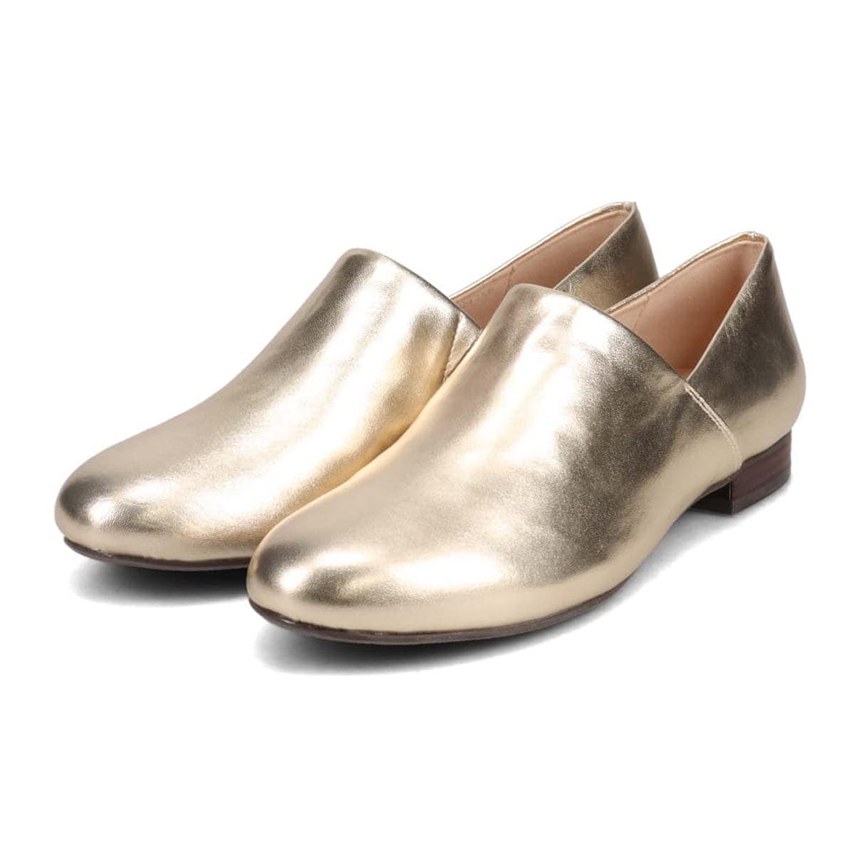 モデロ MODELLO ソフトレザースリッポンシューズ　DML8804 GOLD 23.0