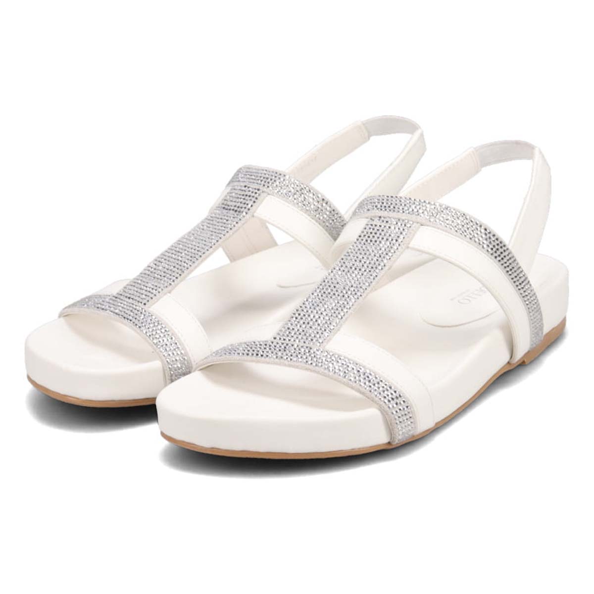 モデロ MODELLO フットベッドミッドソールサンダル　DML8808 WHITE M（23～23.5）