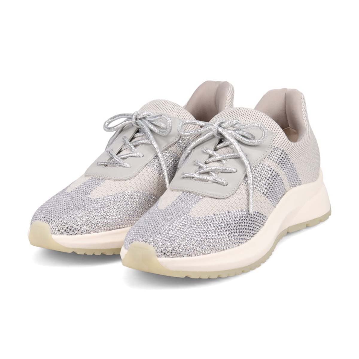 モデロ MODELLO　Quick Fitタイプ カジュアルニットスニーカー  DML8817 GRAY 23.0