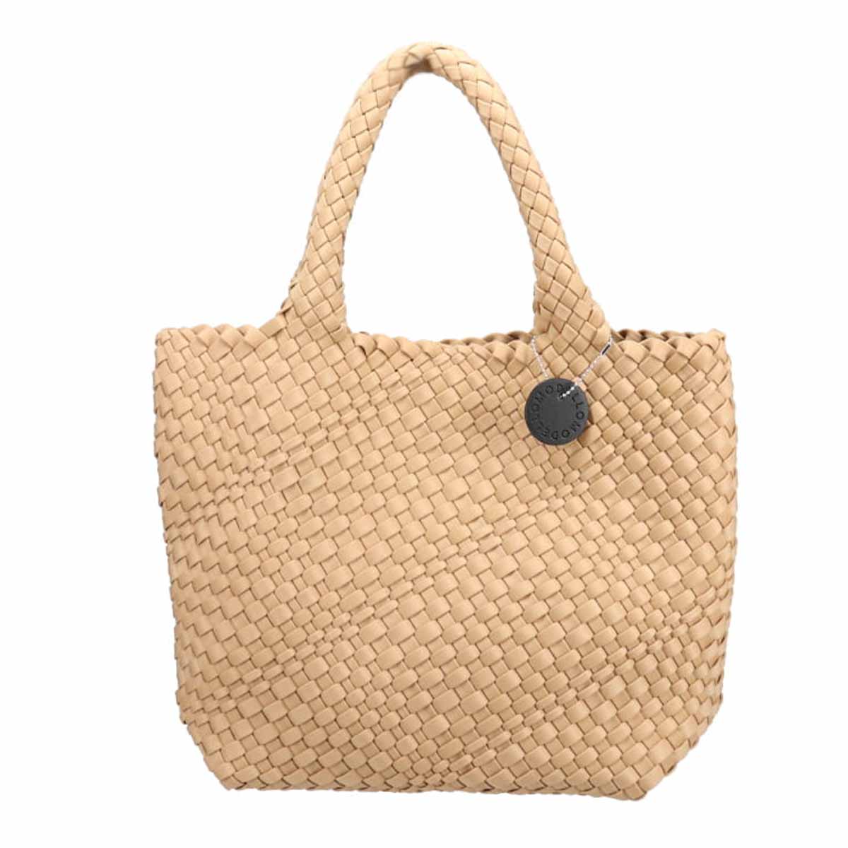 モデロ MODELLO 艶のあるメッシュ素材の大人アイテム メッシュバッグ　DMLB110 BEIGE FREE