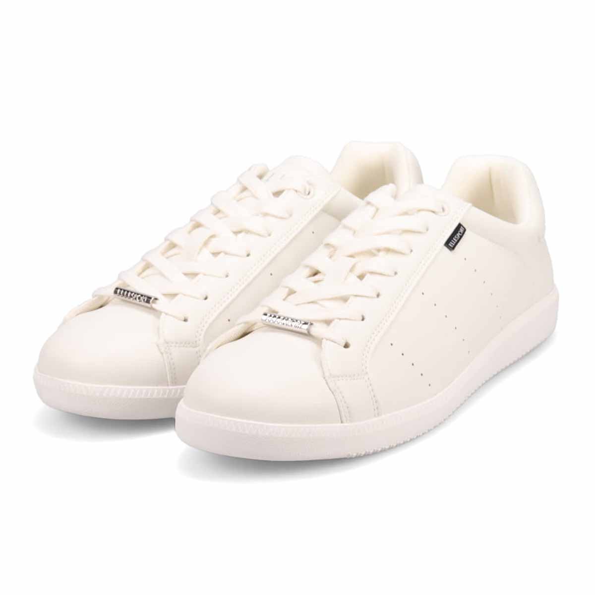エル スポーツ ELLESPORTローテクコートスニーカー WHITE 25.0
