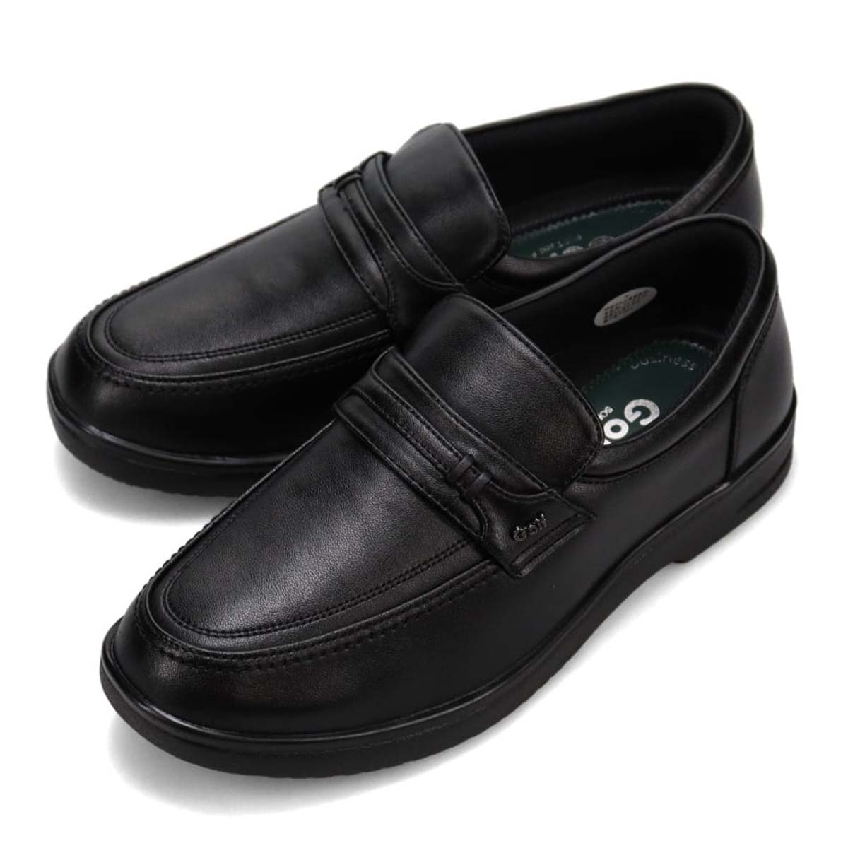 シティ ゴルフ City Golf実績と人気がある定番シリーズ　カジュアルスリッポンシューズ　GF8603 BLACK 25.0