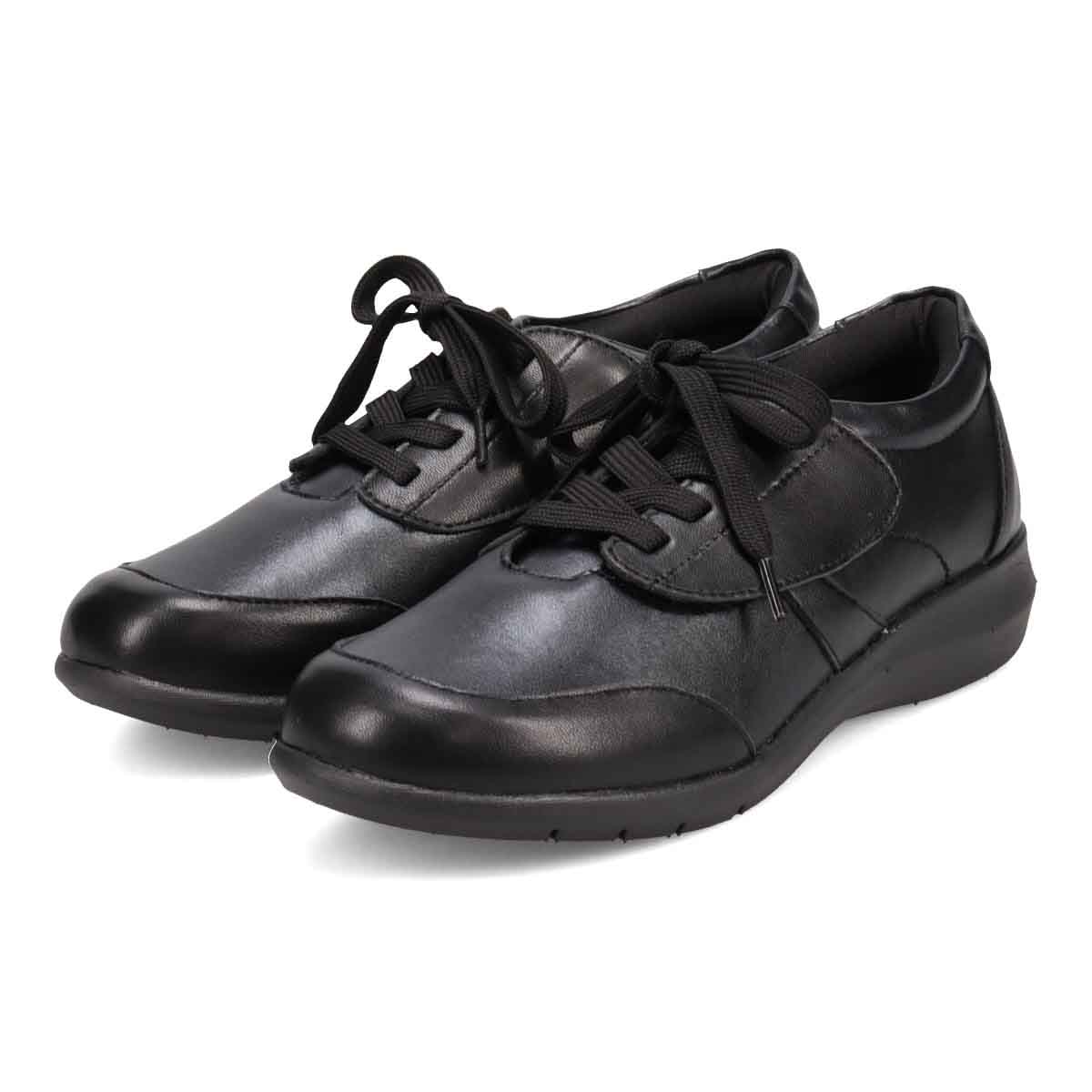 シティ ゴルフ City Golf  すっと履けるワンタッチレースアップシューズ  GFL1525 BLACK 23.0