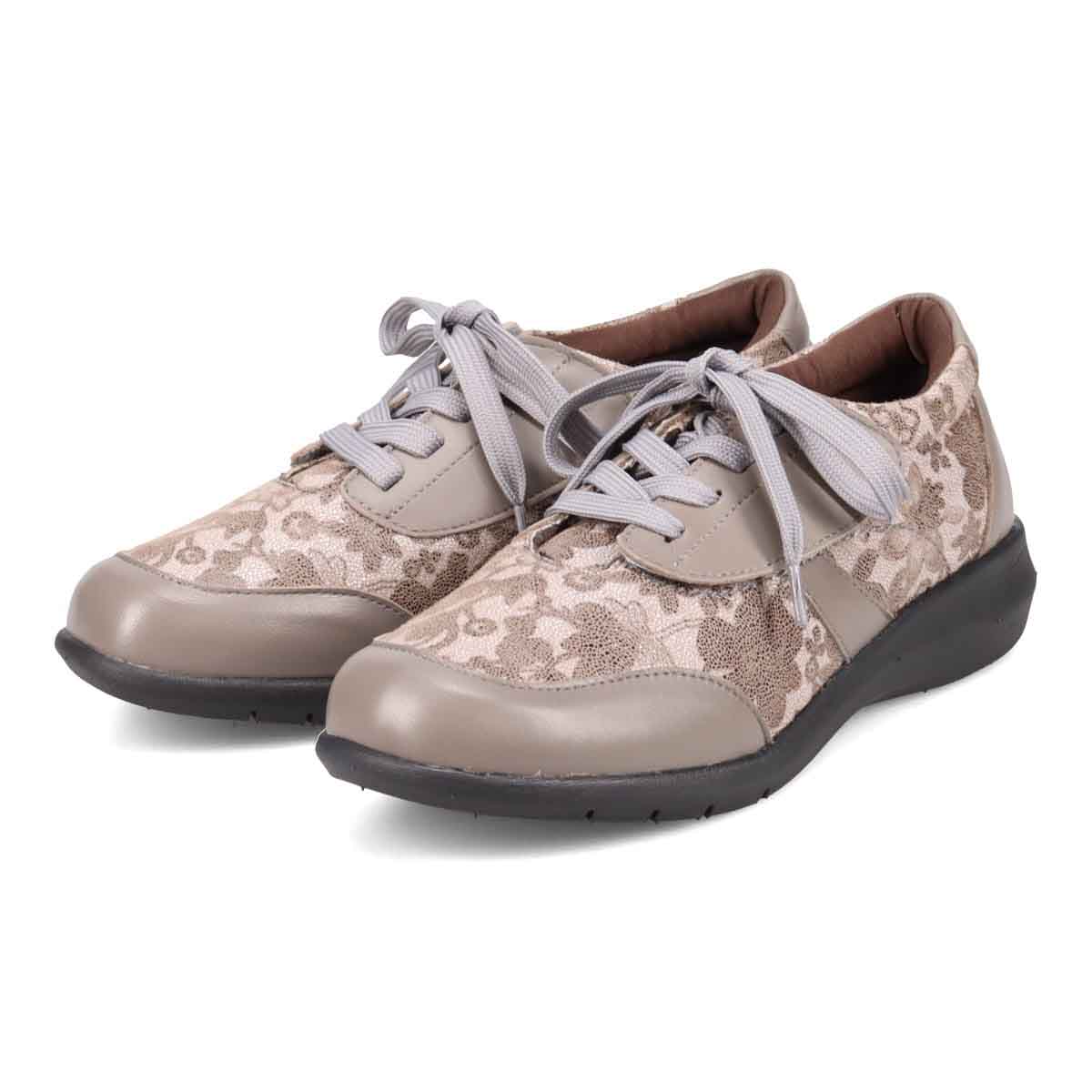 シティ ゴルフ City Golf  すっと履けるワンタッチレースアップシューズ  GFL1525 GRAY-PR 23.0