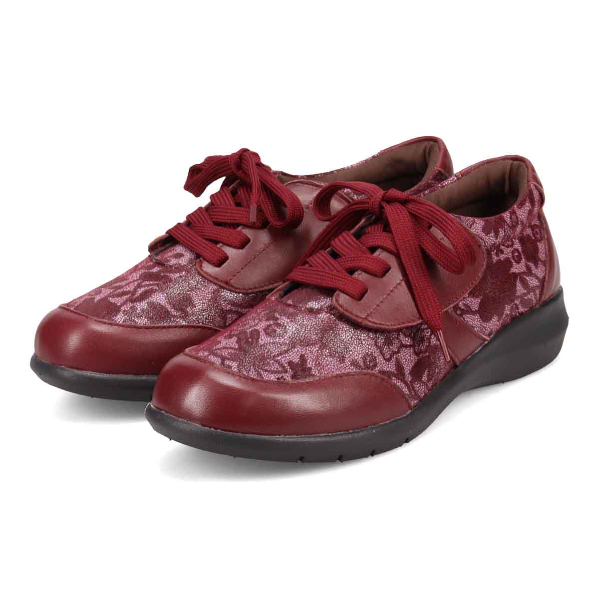 シティ ゴルフ City Golf  すっと履けるワンタッチレースアップシューズ  GFL1525 WINE-PR 23.0