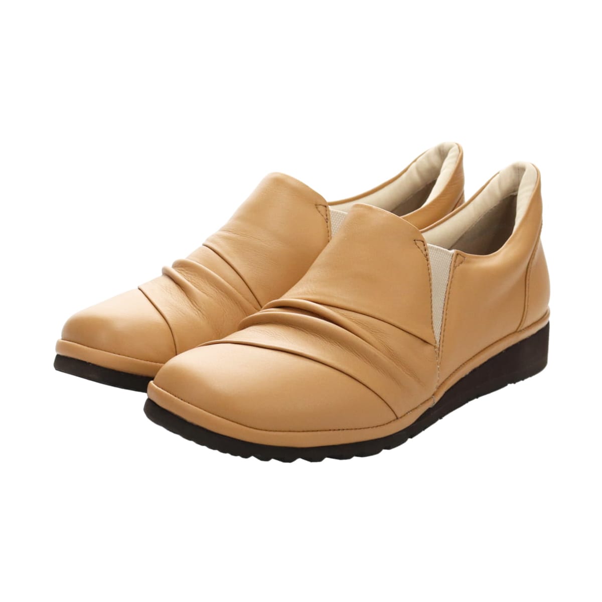 Ｃｉｔｙ　Ｇｏｌｆ ゆったり足入れのプラット製法 カジュアルシューズ  GFL20104 D-BEIGE 23.0