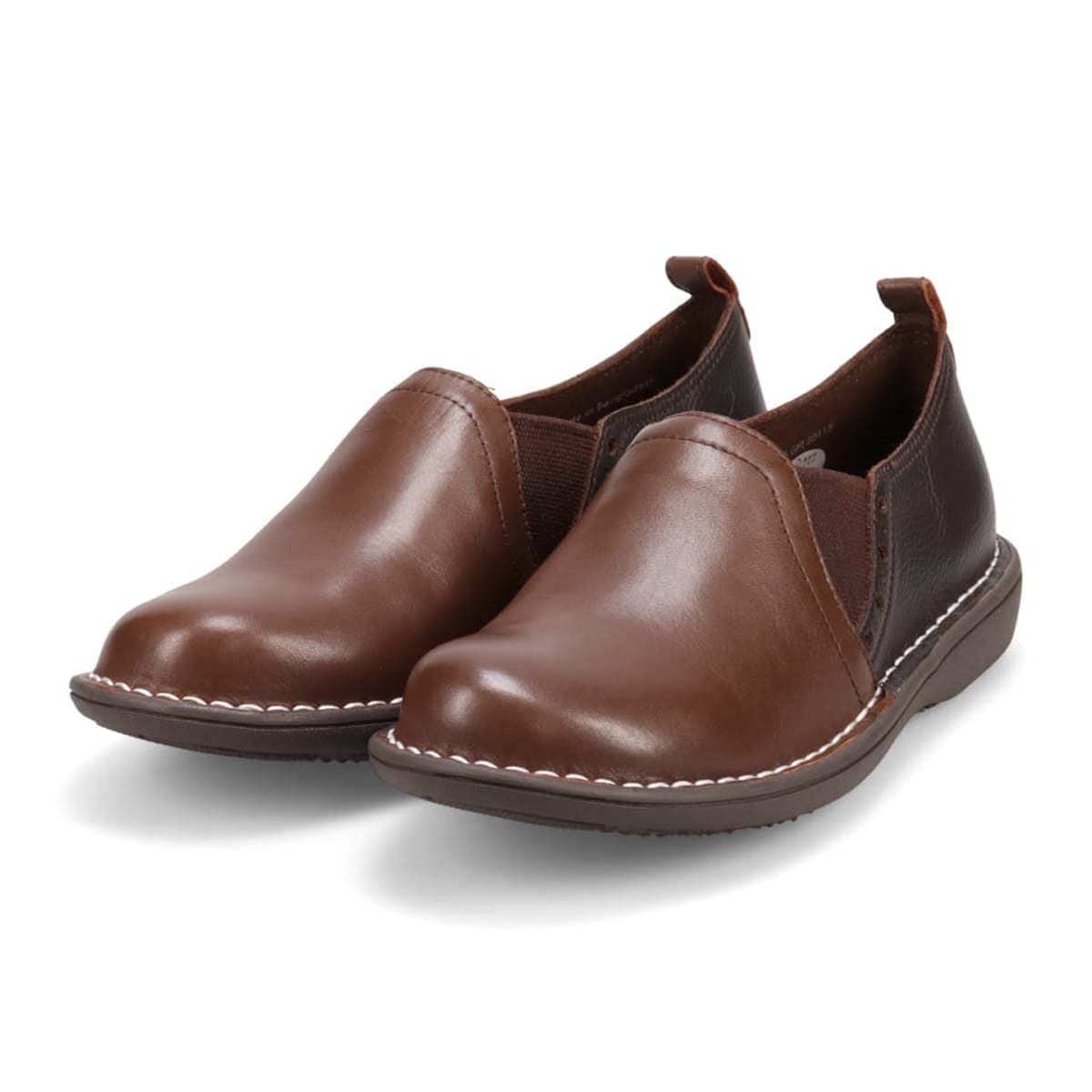 シティゴルフ Ｃｉｔｙ　Ｇｏｌｆ ゆったり足入れアウトステッチ製法のカジュアルシューズ　GFL20116 BROWN/BROWN 23.0