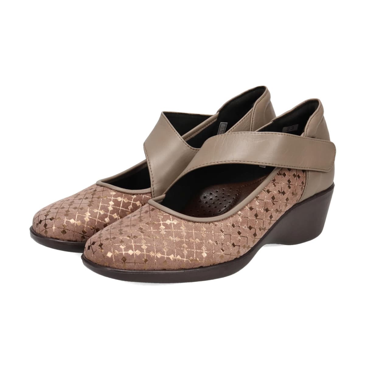 シティ ゴルフ City Golf 大変好評な人気のウェッジヒール ストラップパンプス Gfl5290 23 0 Beige Pr ウィメンズ Madras マドラス公式サイト オンラインショップ 靴メーカー直営公式通販