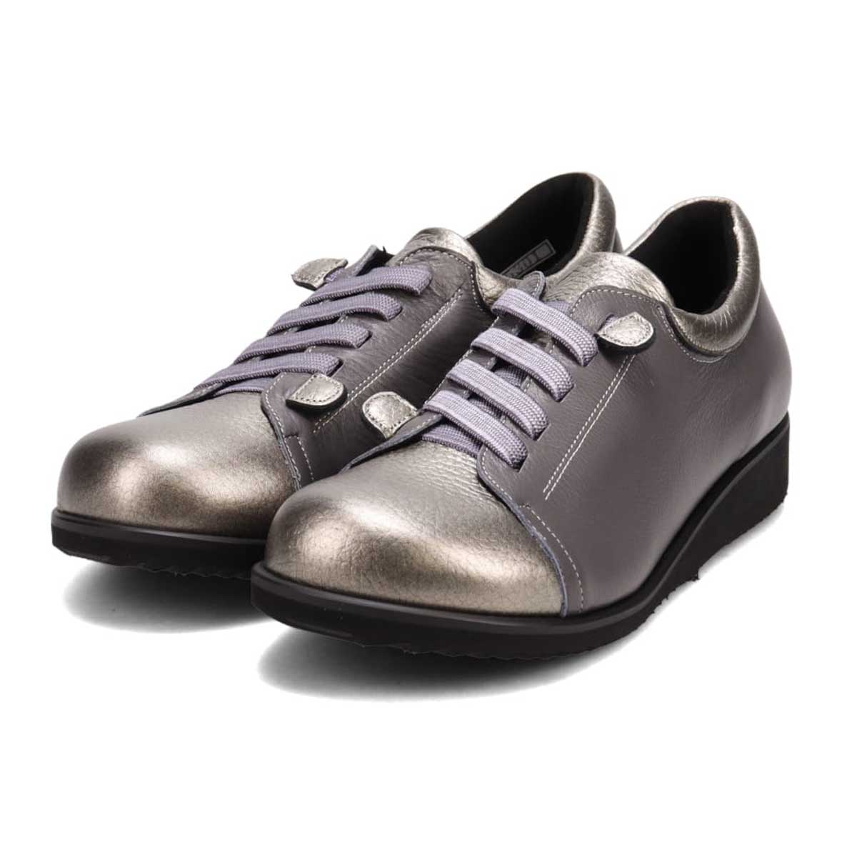 シティ ゴルフ City Golf  幅広５Eラストのレースアップカジュアルシューズ　GFL5301 GRAY/C 23.0
