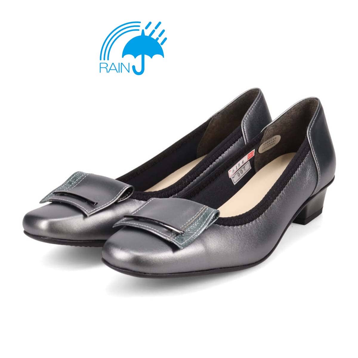 HIROKO KOSHINO  ベーシックローヒールパンプス　HKL5154 ETHANE 23.0