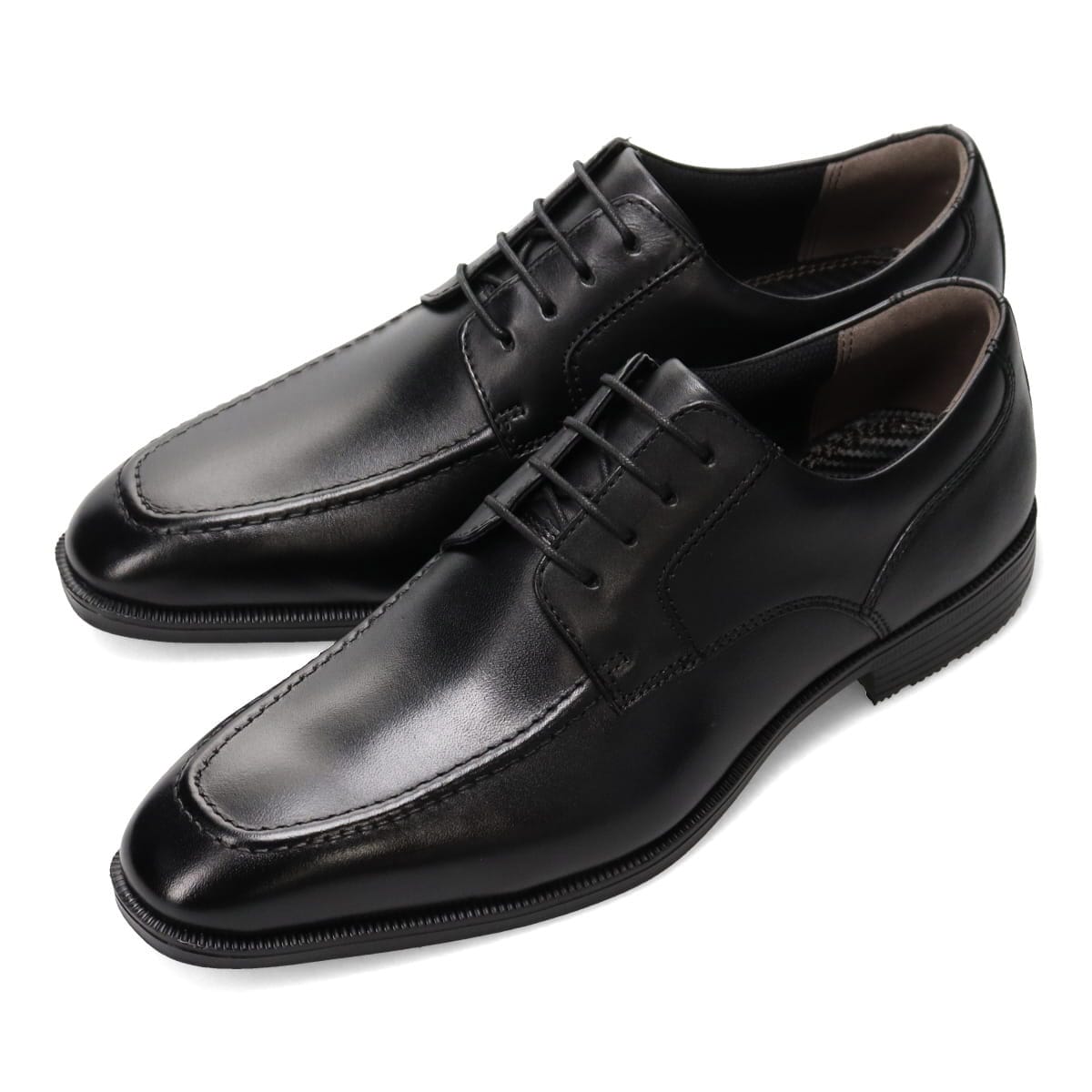 HIROKO KOSHINO HOMME  メンズ 外羽根Uチップドレスシューズ  HR1102 BLACK 25.0