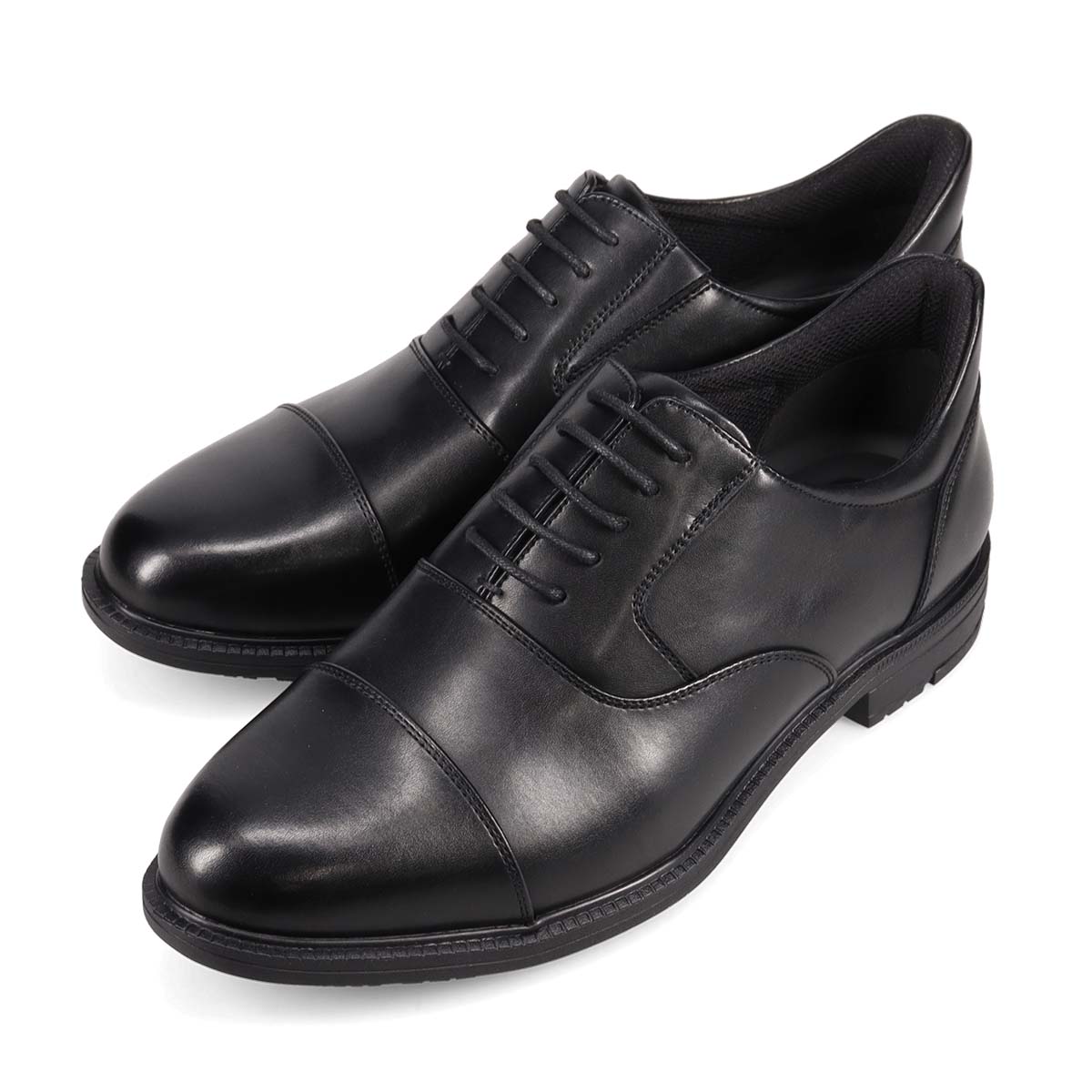 HIROKO KOSHINO HOMME  メンズ　内羽根ストレートチップビジネスシューズ　HR7301 BLACK 25.0