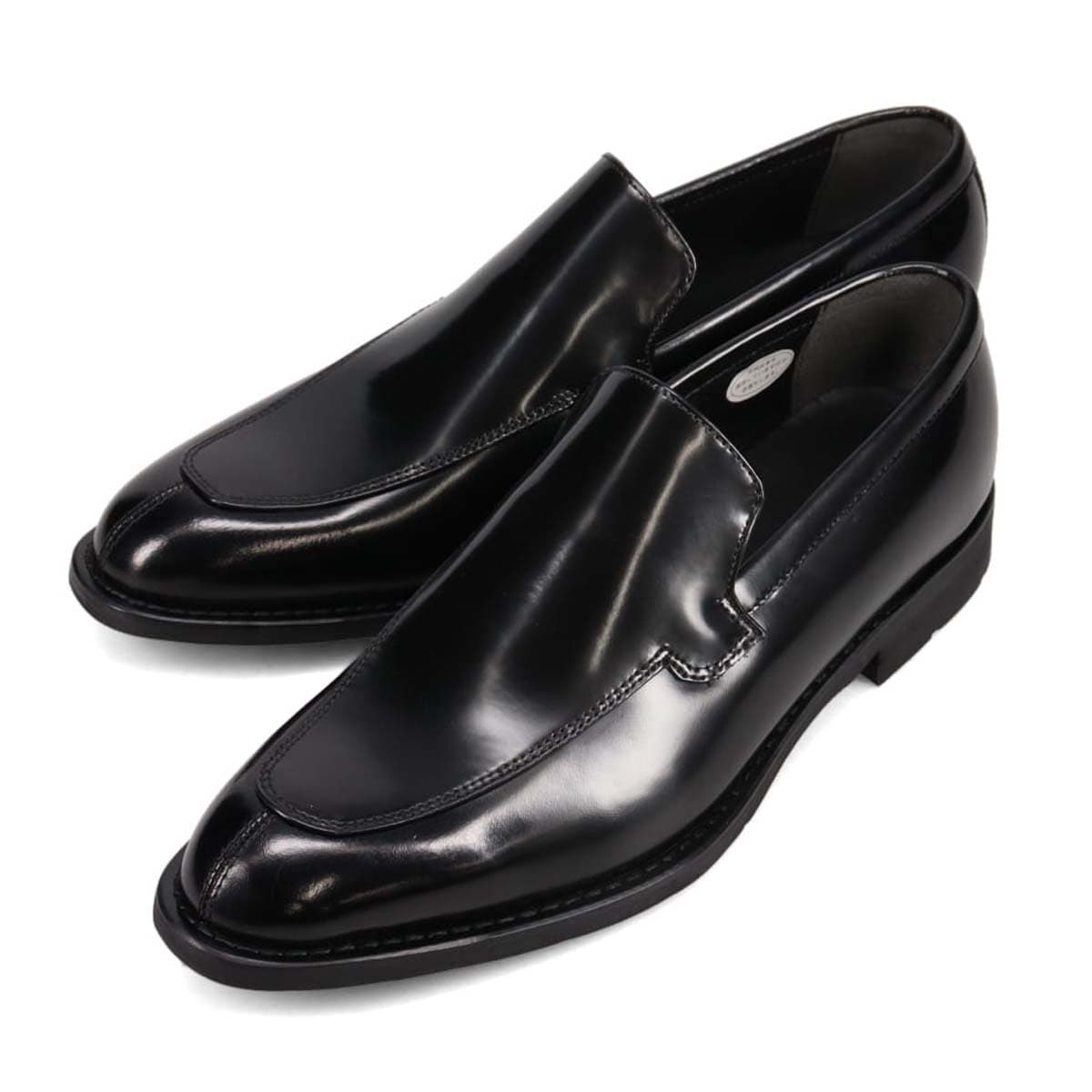 HIROKO KOSHINO HOMME  メンズ エレガント ユーチップスリッポンドレスシューズ　HR8003 BLACK 25.0