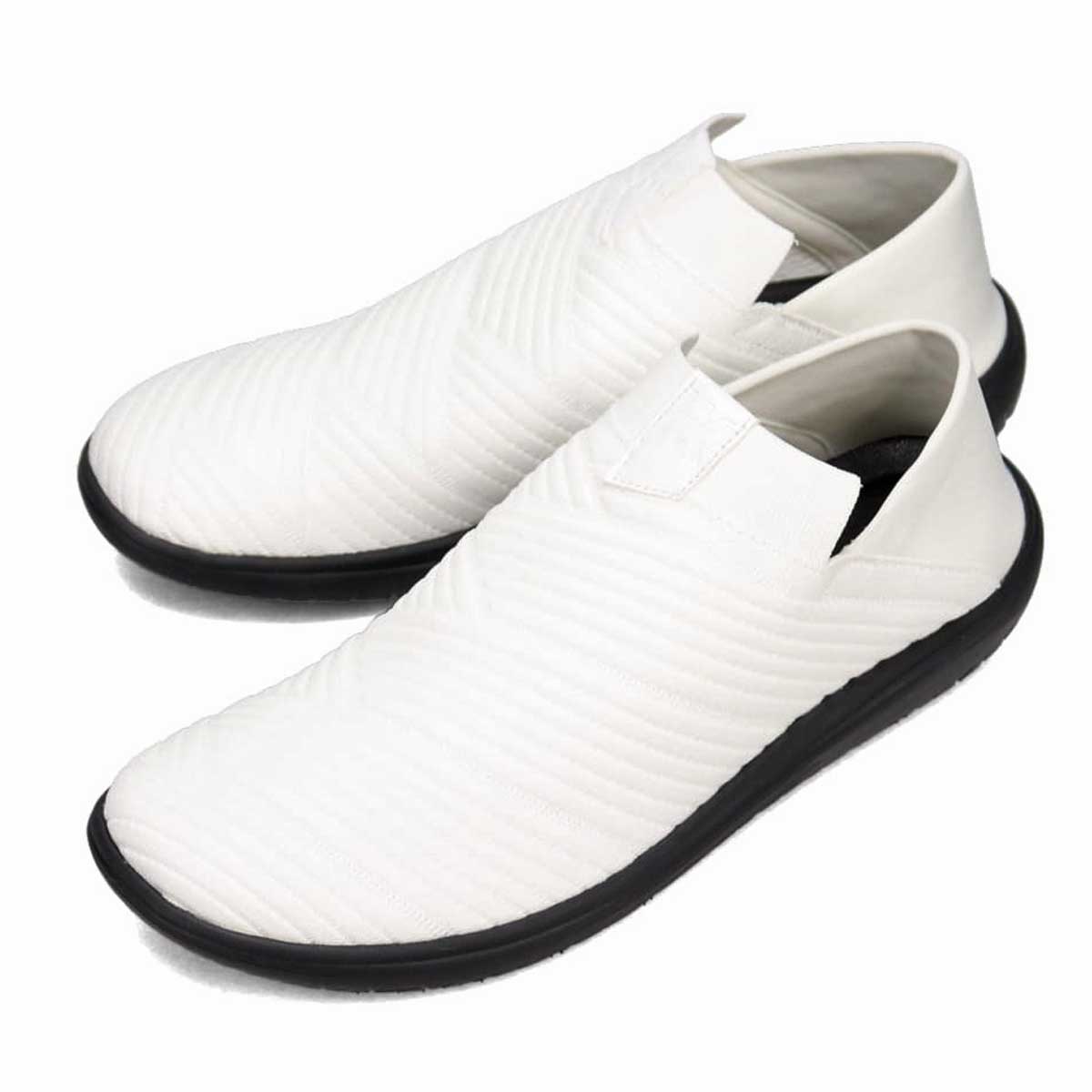 HIROKO KOSHINO HOMME  メンズ カジュアル バブーシュ HR9007 WHITE 25.0