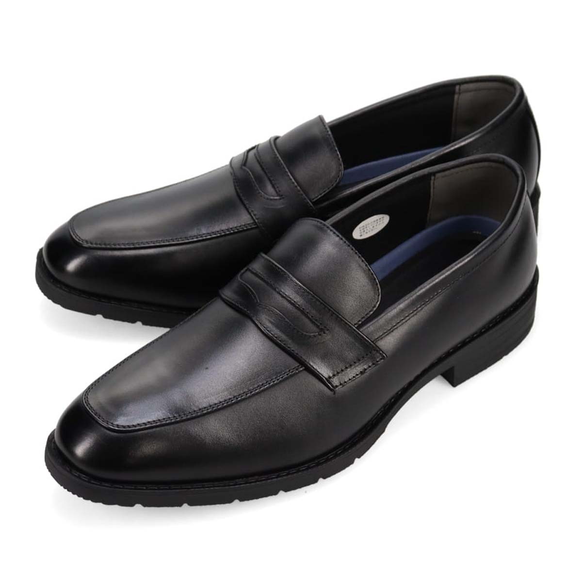 【大きいサイズ】HIROKO KOSHINO HOMME  メンズ コインローファー HR5010 BLACK 28.0
