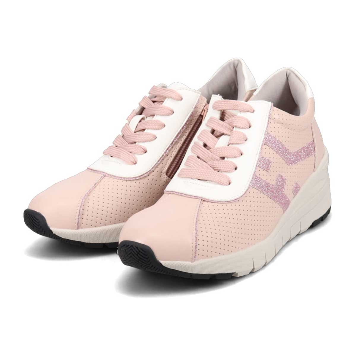 HIROKO KOSHINO FEMME　お洒落ウォーキングシューズ　HRL3005 L-PINK 23.0