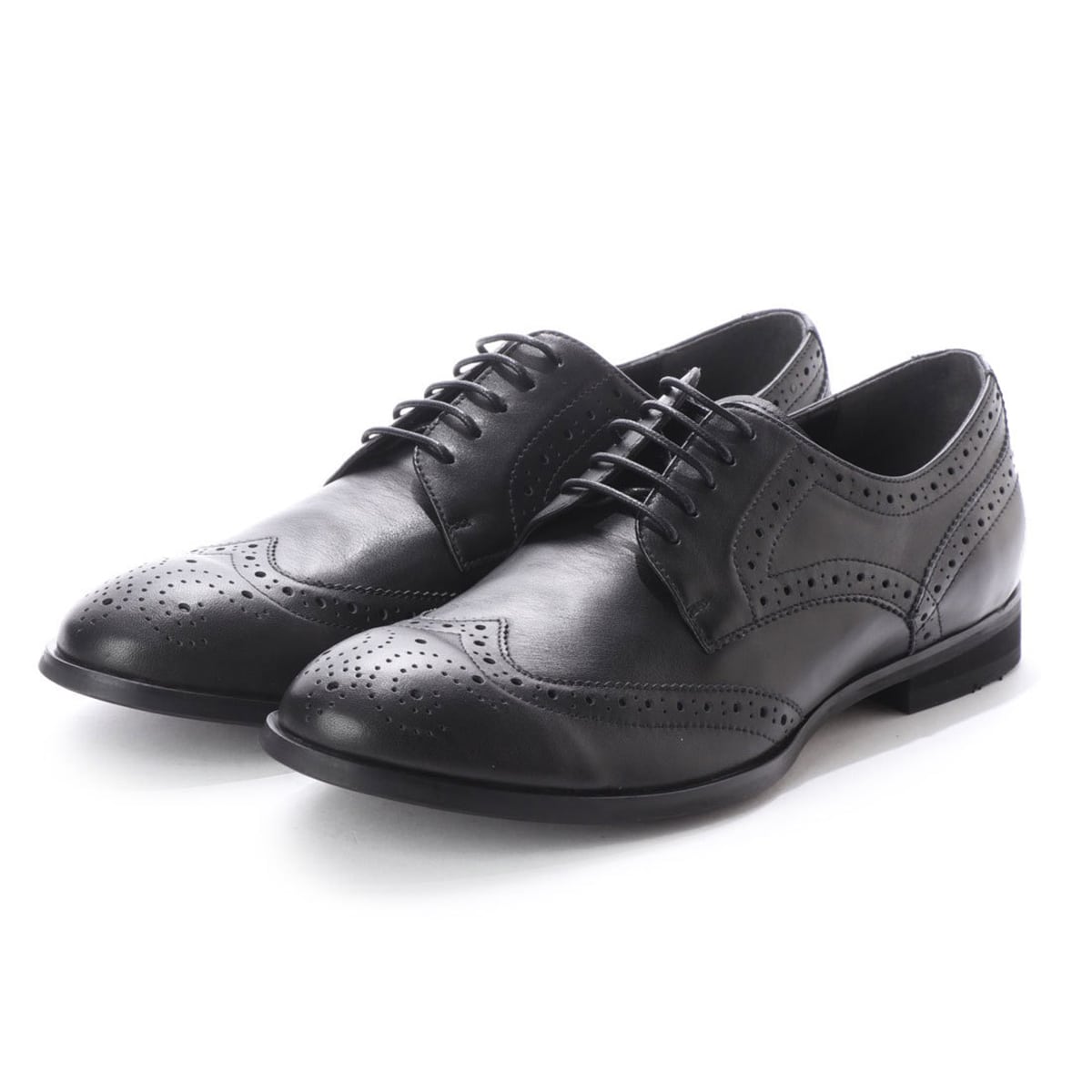 【MEN】 JADE ウイングチップ JD5522 BLACK 25.0