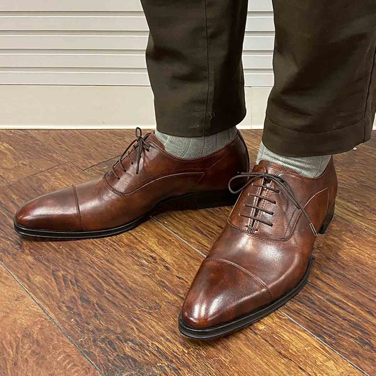 マドラス madras ビジネスシューズ M411 d-brown mens 25.0cm