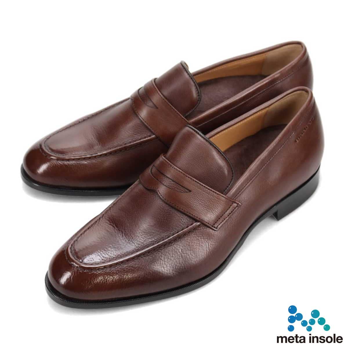 マドラス madras metaインソール  ビジネス コインローファー M557MT BROWN 25.0