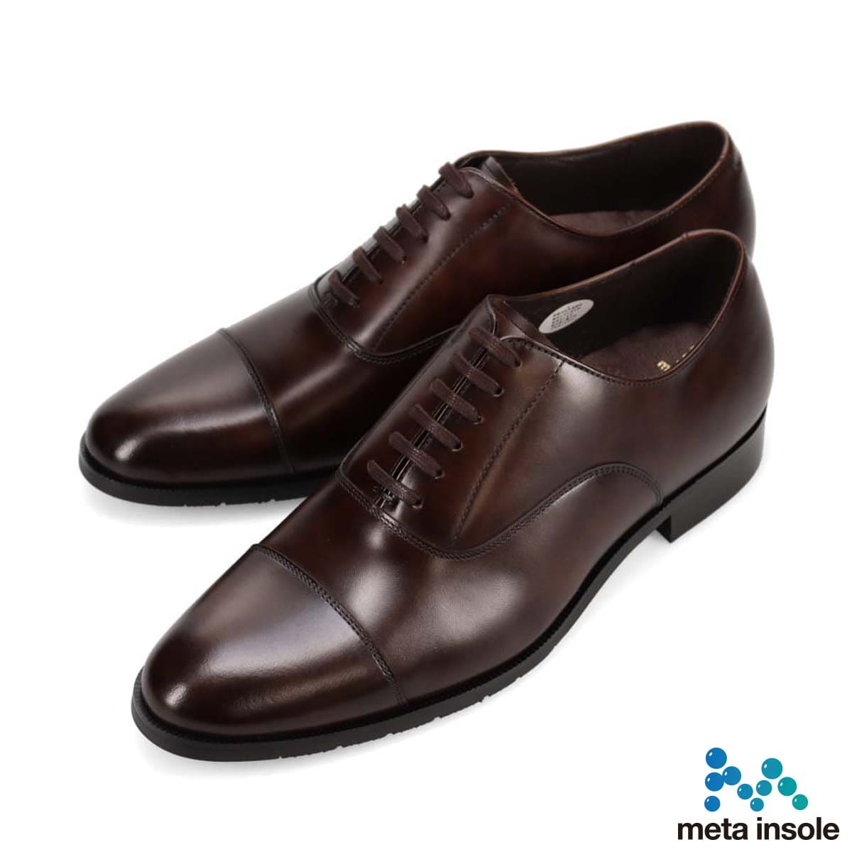 マドラス madras metaインソール搭載シューズ  内羽根ストレートチップドレスシューズ　M911MT BROWN 25.0