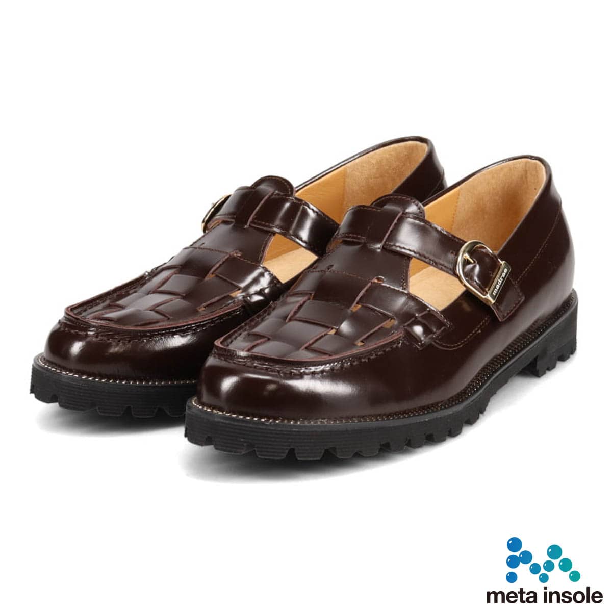 マドラス madras metaインソール搭載　上質できちんと感のあるローファー　MAL9118MT BROWN 23.0