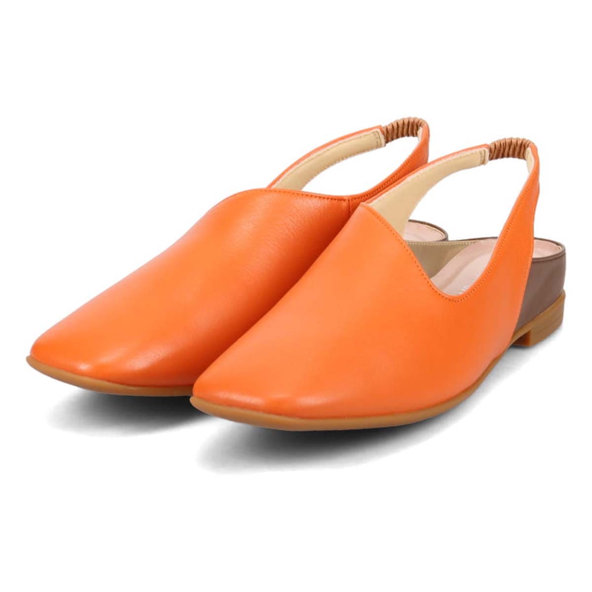 ミッシー デ ミッシー missy des missy 斜めカットデザインパンプス　MMD3634 ORANGE/ORANGE 23.0