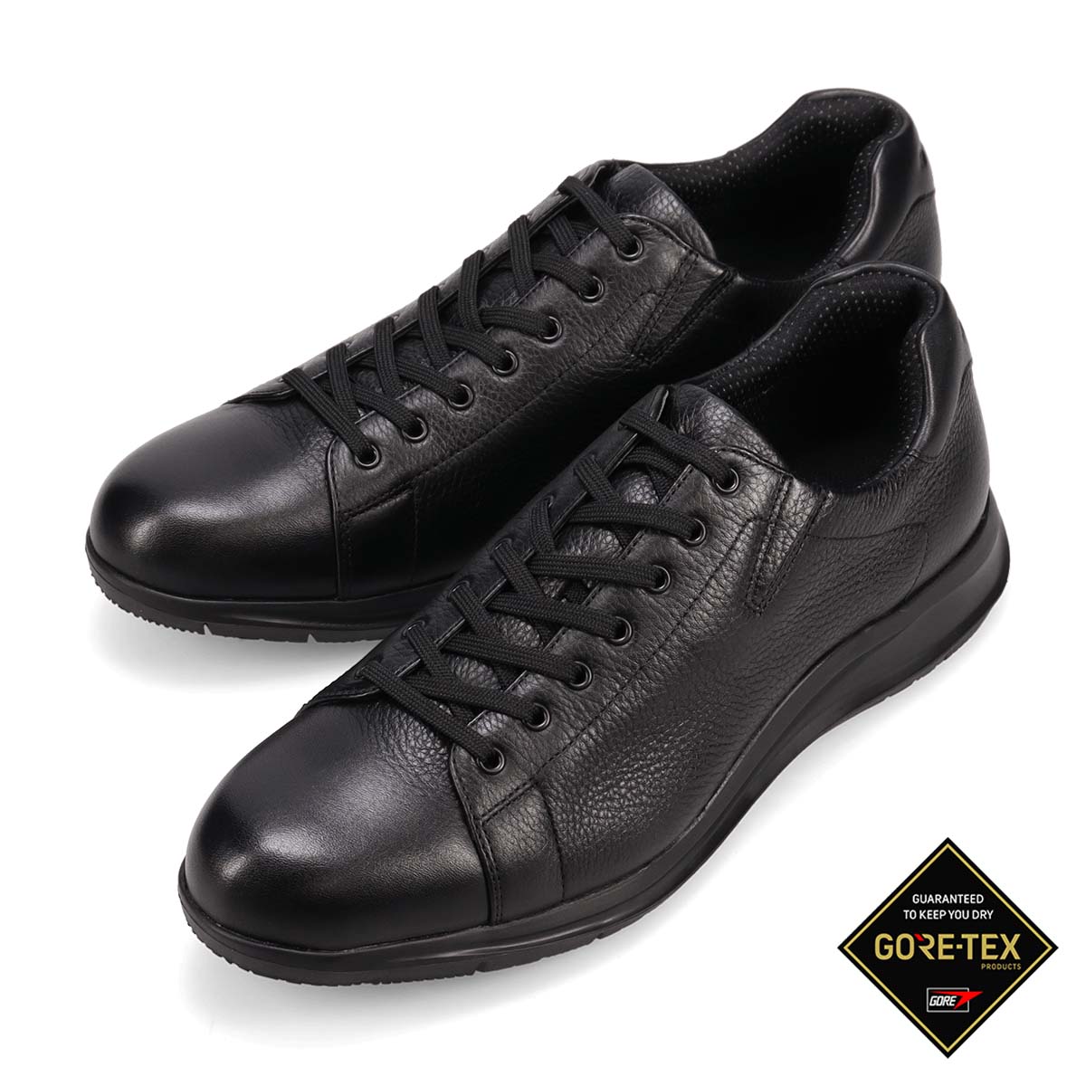 【GORE-TEX】マドラスウォーク madrasWalk　全天候快適　レースアップタウンカジュアルシューズ　MW9600 BLACK 25.0