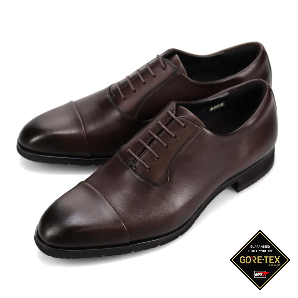 【GORE-TEX】マドラスウォーク madras Walk ゴアテックス サラウンド フットウェア 内羽根ストレートチップドレスシューズ　MW9630S D-BROWN 25.0