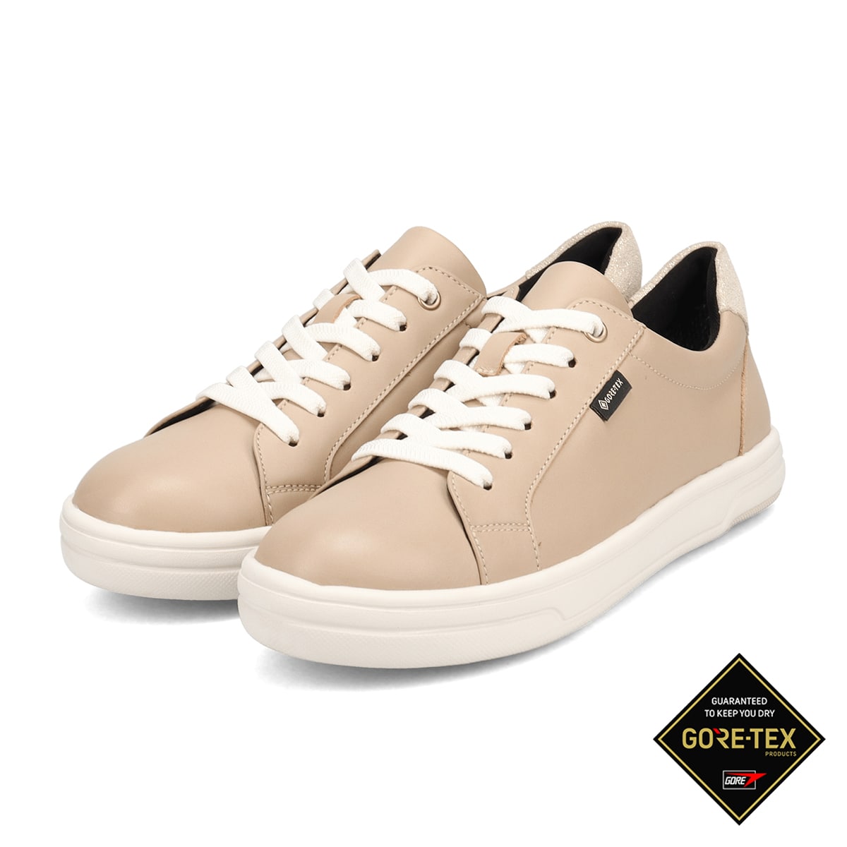 【GORE-TEX】 マドラスウォーク madras Walk　カジュアルの定番！コート系スニーカー  MWL1002V BEIGE 23.0