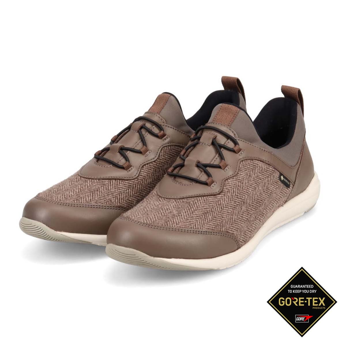 【GORE-TEX】 通勤快適 マドラスウォーク madras Walk  トラベルウォーキングにもお勧め！ 疲れない快適軽量スニーカー MWL1004S OAK-TX 23