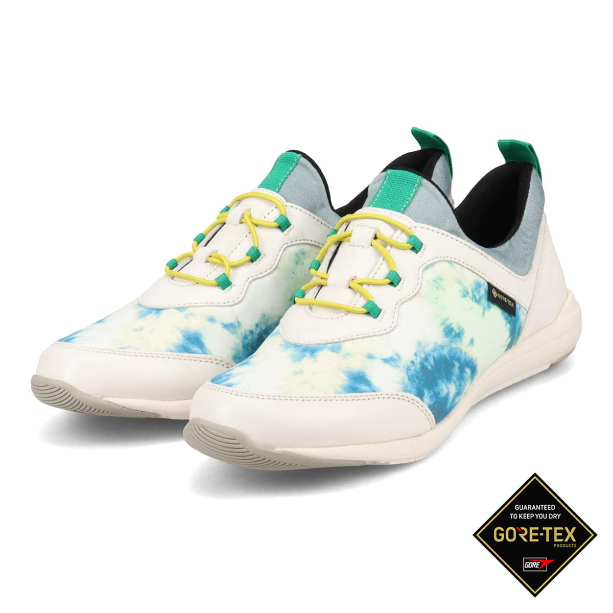 【GORE-TEX】 通勤快適 マドラスウォーク madras Walk  トラベルウォーキングにもお勧め！ 疲れない快適軽量スニーカー MWL1004V GREEN-MULTI 23.0