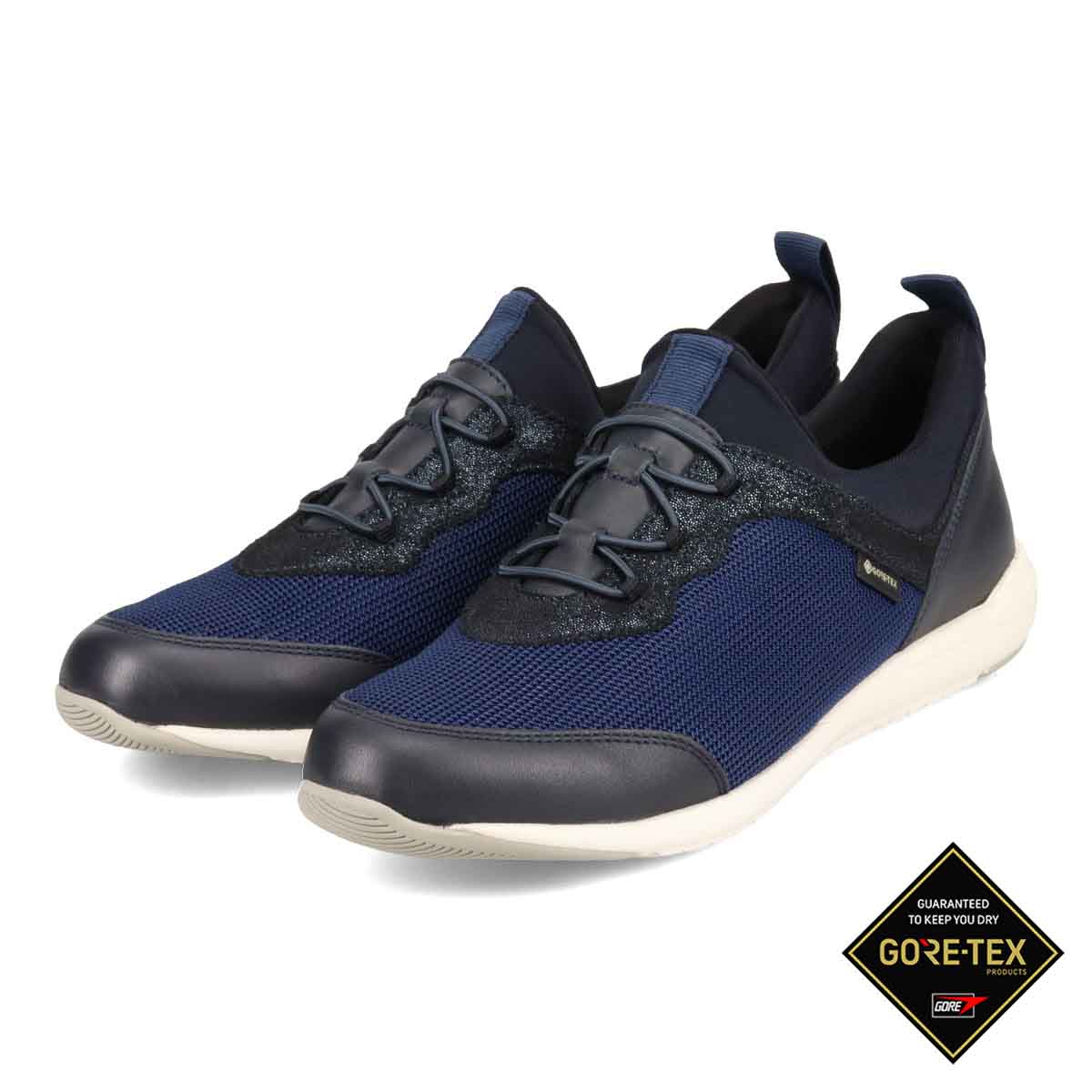 【GORE-TEX】 通勤快適 マドラスウォーク madras Walk  トラベルウォーキングにもお勧め！ 疲れない快適軽量スニーカー MWL1004V NAVY 23.0