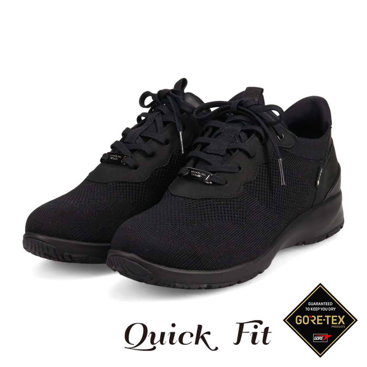 【GORE-TEX】 マドラスウォーク madras Walk ゴアテックス カジュアルレースアップスニーカー  MWL1035 BLACK 23.0