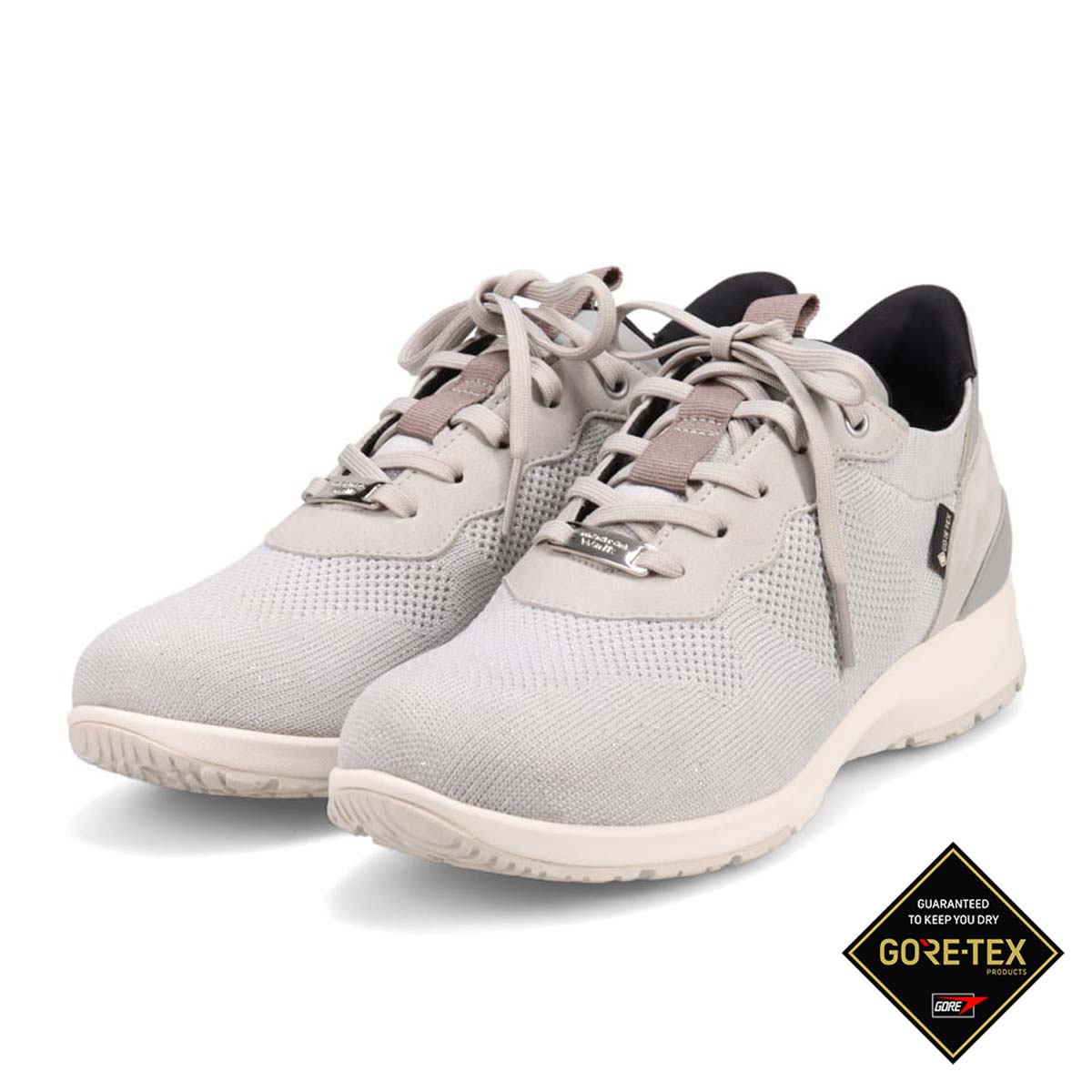 【GORE-TEX】 マドラスウォーク madras Walk カジュアルレースアップスニーカー  MWL1035 GRAY 23.0