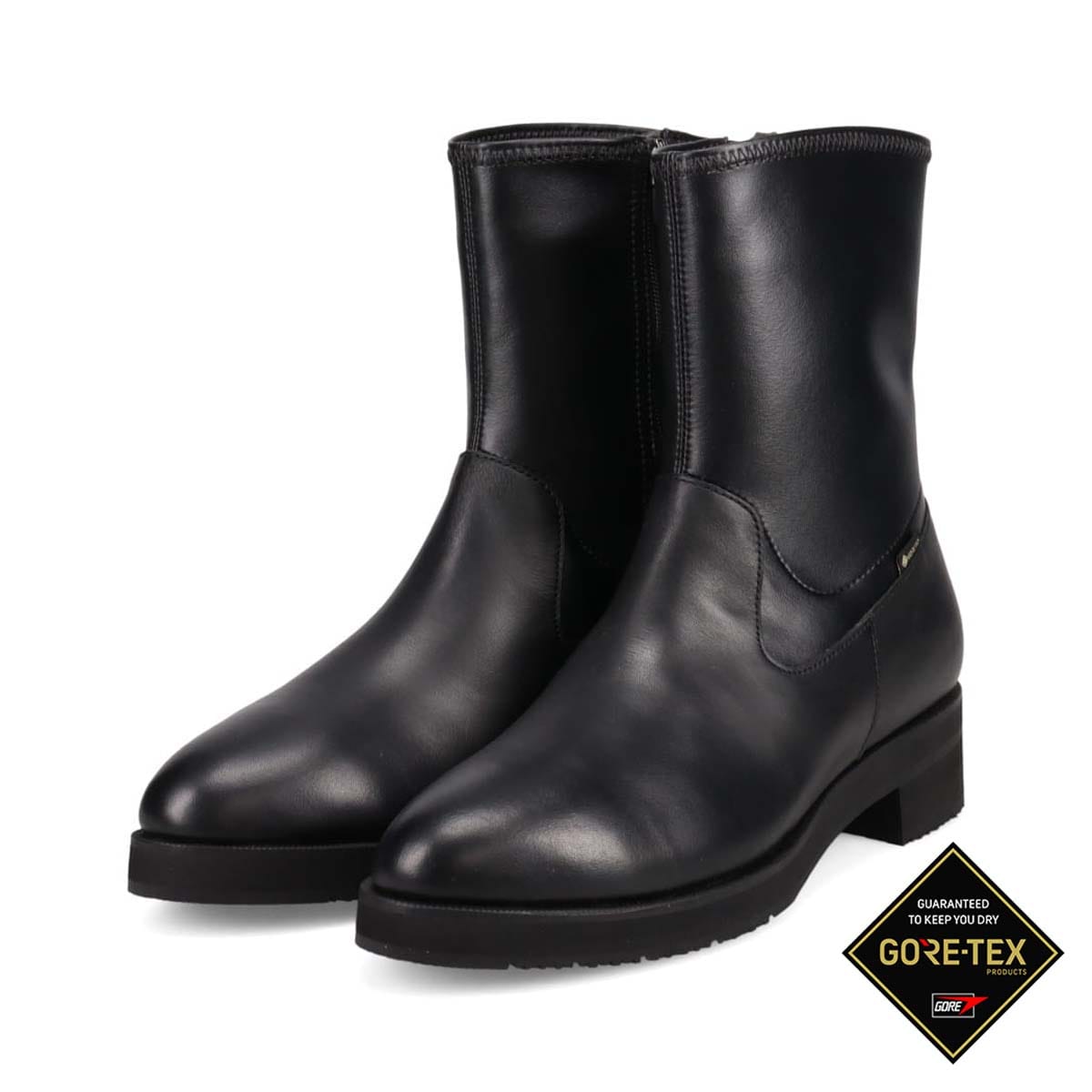 【GORE-TEX】 マドラスウォーク madras Walk ショートブーツ　MWL1036 BLACK 23.0