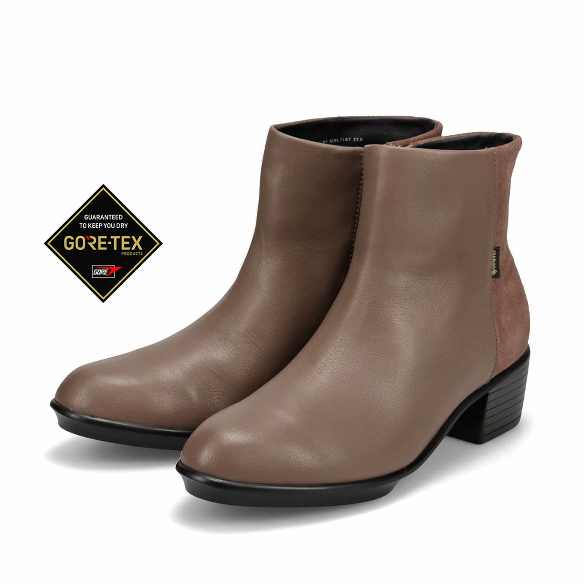 【GORE-TEX】 マドラスウォーク madras Walk  スマートなラストが特徴のショートブーツ   MWL1107 OAK/C 23.0