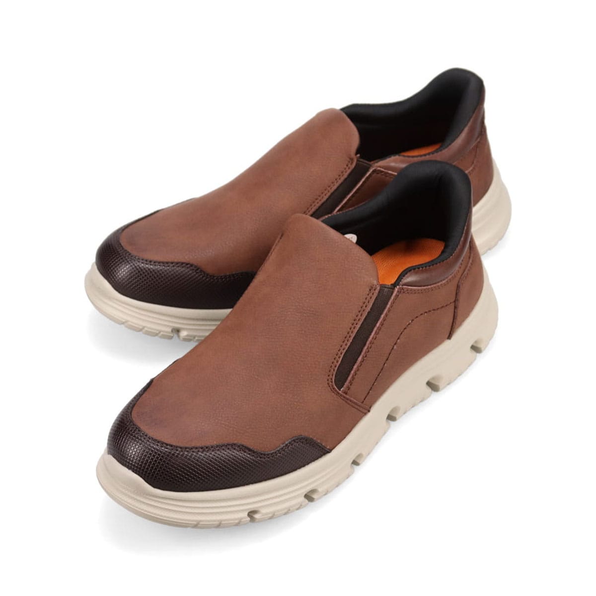 プロ コンフォート PRO-COMFORT クイックフィットレースアップカジュアルシューズ   PC6013 BROWN 25.0