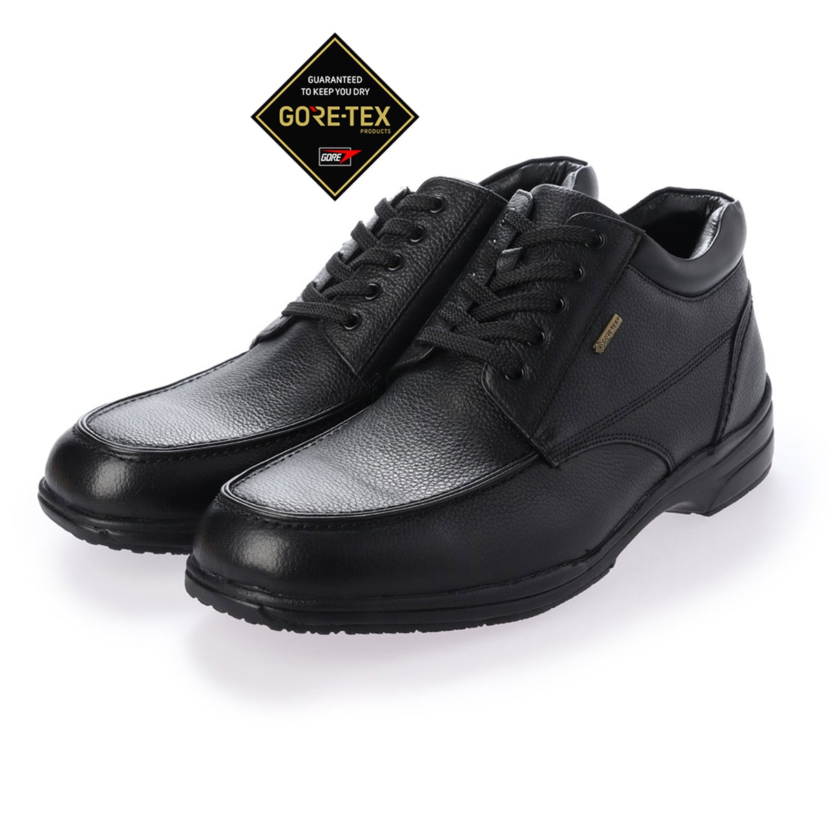 【GORE-TEX】 マドラスウォーク madras Walk ゴアテックスフットウェア レースアップカジュアルブーツ SPMW5477 BLACK 25.0