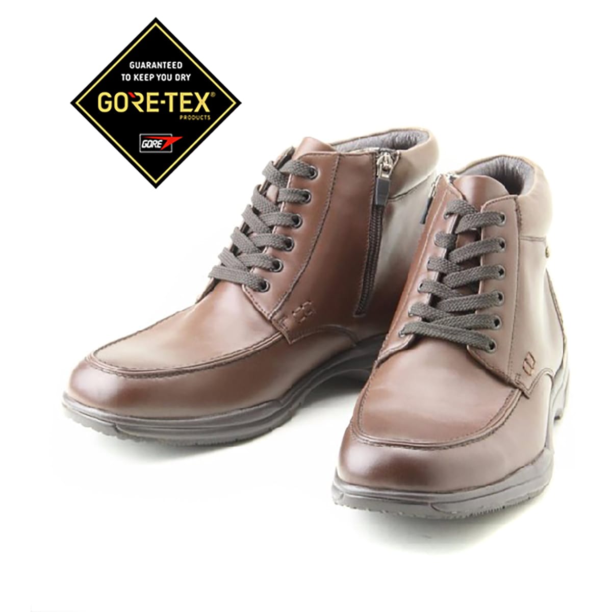 【GORE-TEX】 マドラスウォーク madras Walk 防水 防滑 4E ゴアテックスフットウェア 幅広カジュアルブーツ SPMW5478 dbr mens 25.0cm