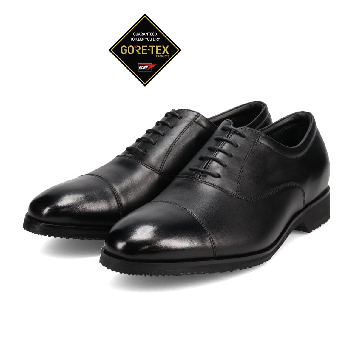 【GORE-TEX】 マドラスウォーク madras Walk ゴアテックス ストレートチップ ビジネスシューズ SPMW8000 BLACK 25.0