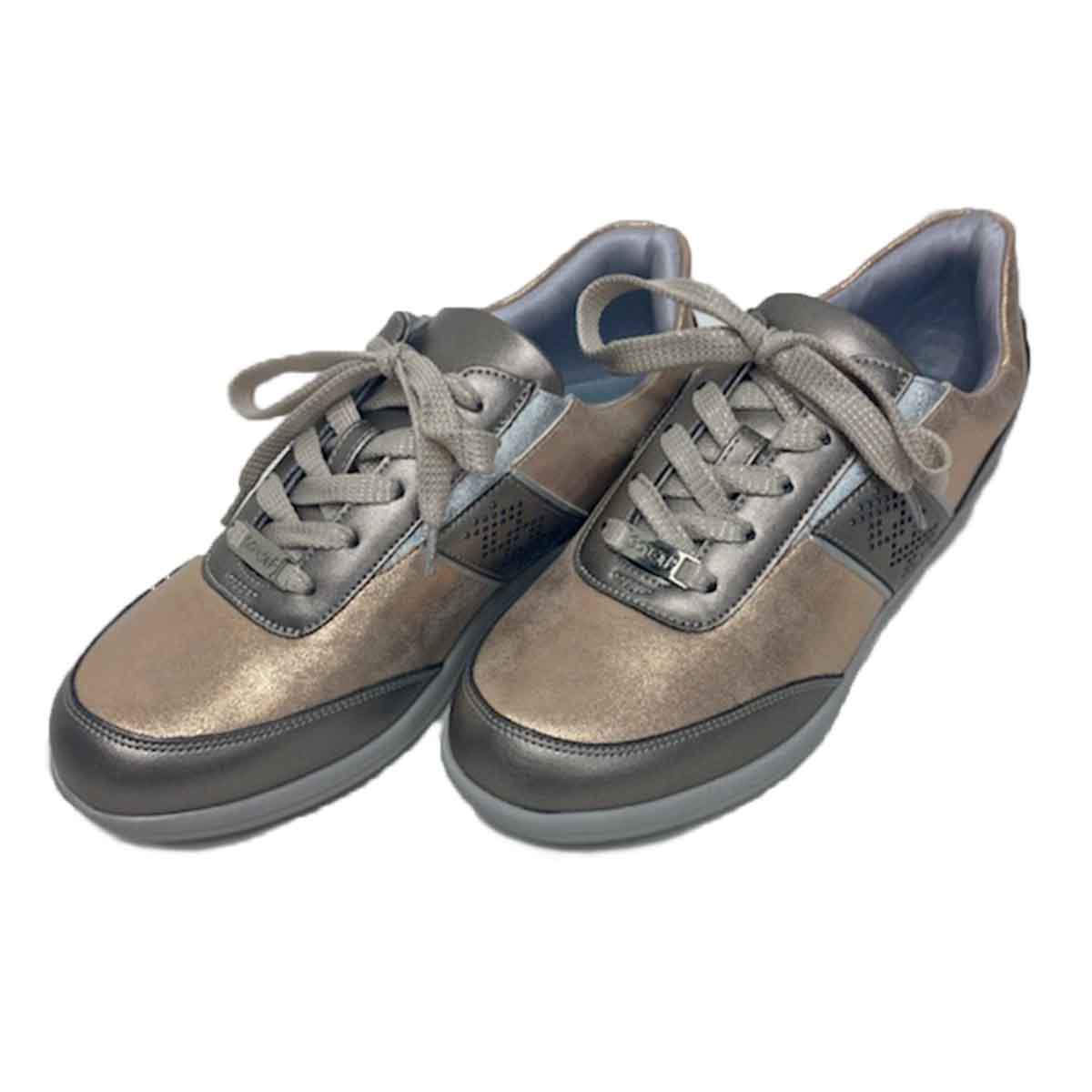 ソフトステップ SOFT STEP マドラス社製 立ったまま履ける防水防滑スニーカープレミアム SSL3102V GOLD 23.0