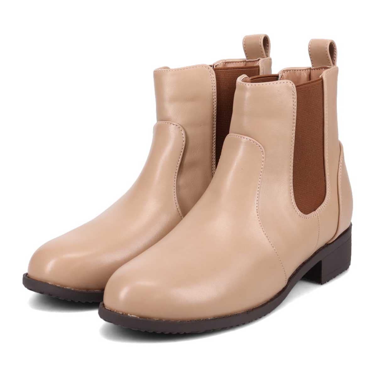 【防水仕様】テーン tehen オールウエザーサイドゴアショートブーツ　TN2301 D-BEIGE M　(23.0～23.5)