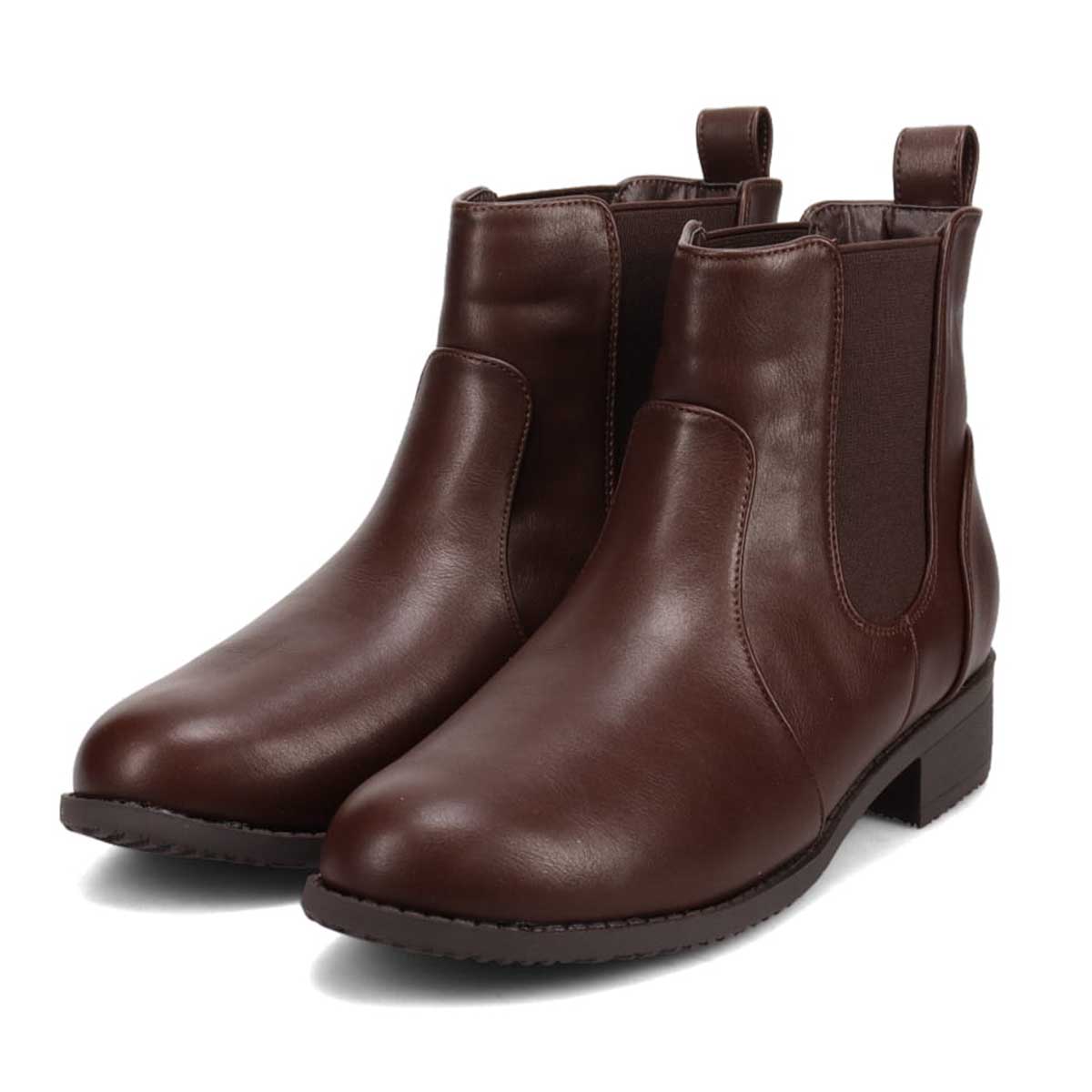 【防水仕様】テーン tehen オールウエザーサイドゴアショートブーツ　TN2301 D-BROWN M　(23.0～23.5)