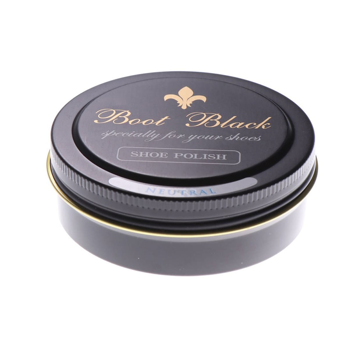 ブートブラック  油性ツヤ出しクリーム（缶入り）（50g） NEUTRAL FREE