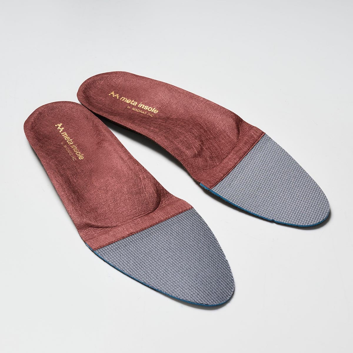 (メンズ）マドラス madras メタインソール meta インソール  スタンダードタイプ"歩行の質を上げる”【返品不可商品】 WINE M（25.0～25.5cm）