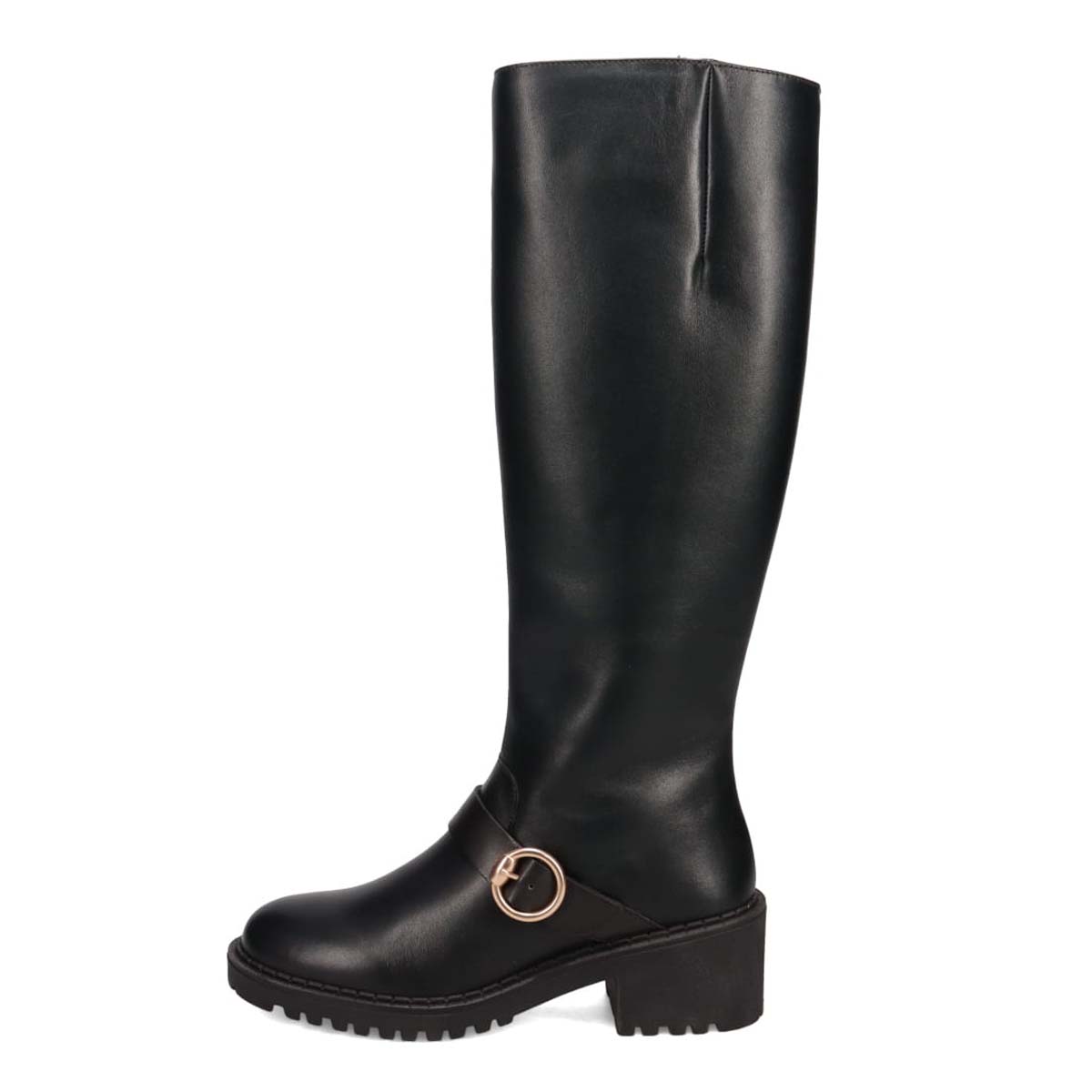KATHARINE HAMNETT LONDON　ロングブーツ 048108 BLACK 23.0