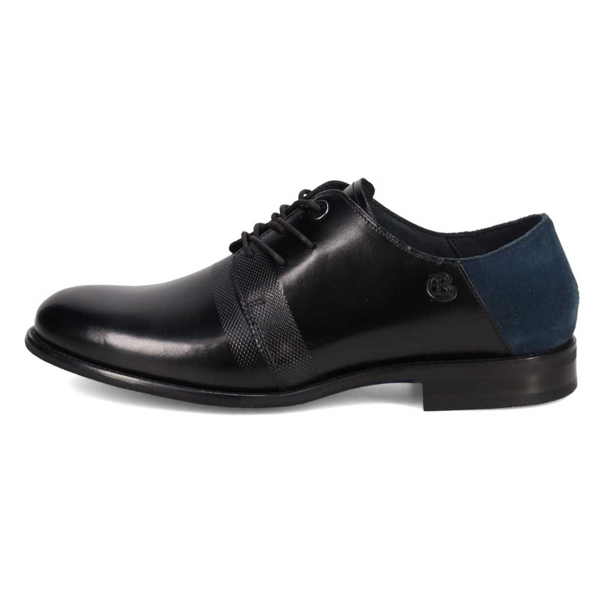 ランバンオンブルー LANVIN en Bleu レースアップ カジュアルシューズ  086514 BLACK 25.0